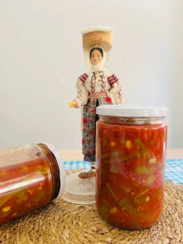 Kışlık Taze Fazulye Konservesi