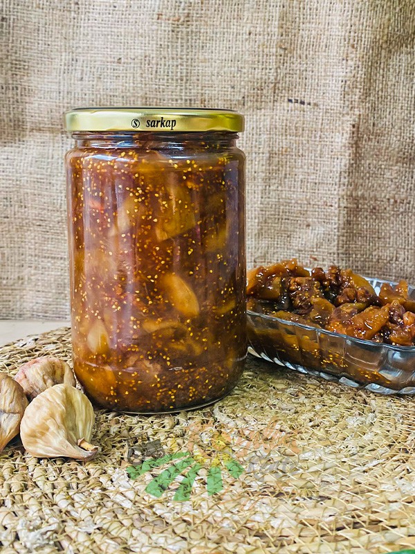 Cevizli Kuru İncir Reçeli 600 gr