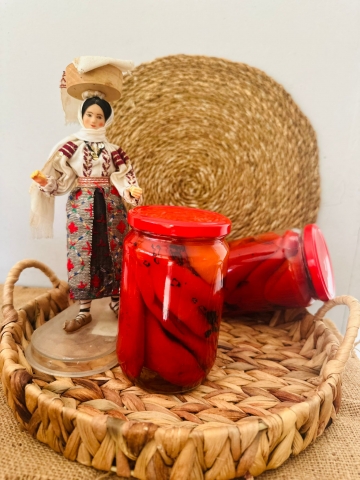 Közlenmiş Kırmızı Biber...